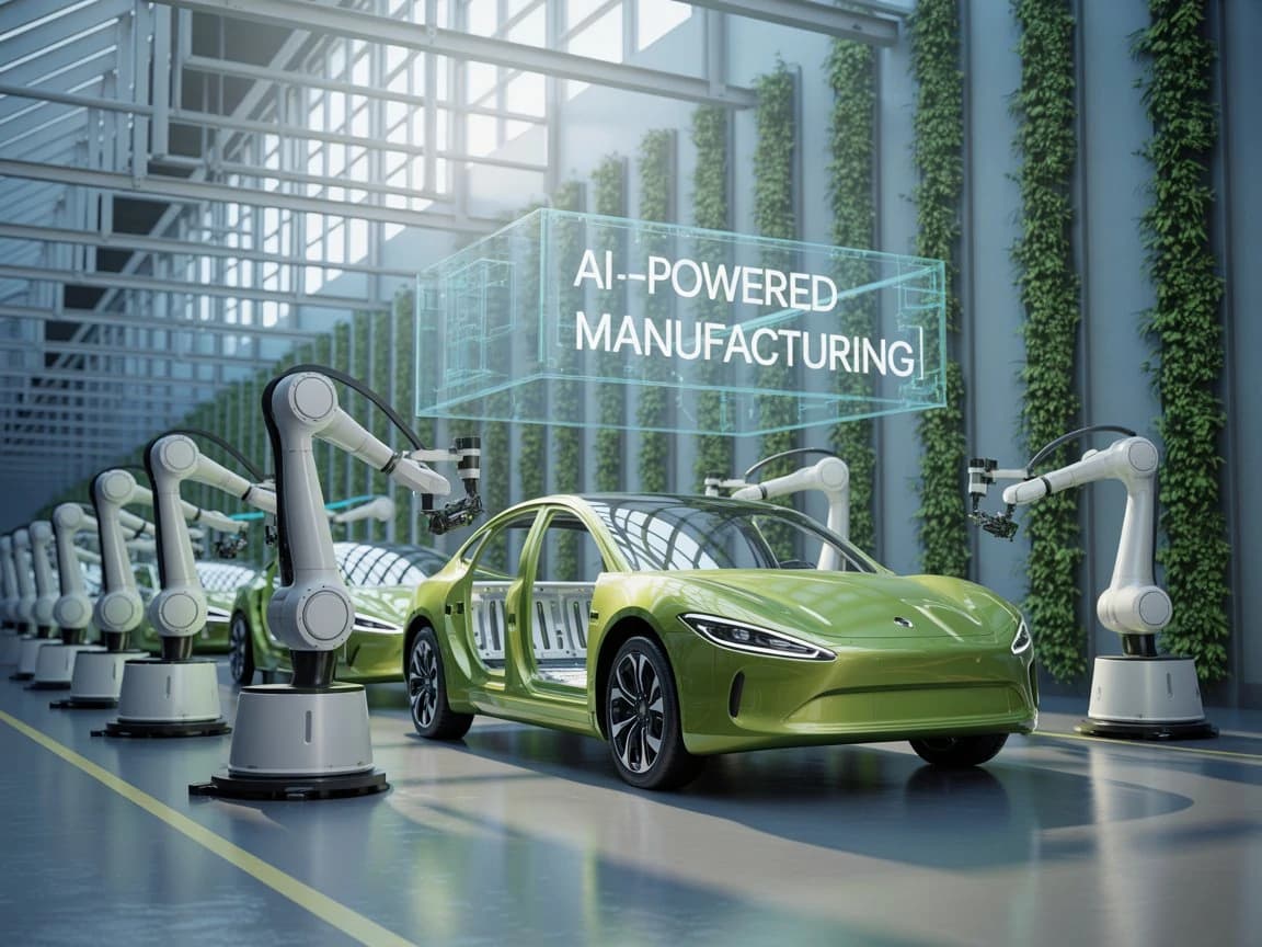 Una visione per un futuro di produzione sostenibile con l'IA